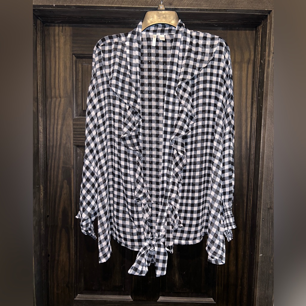 Black And White Gingham